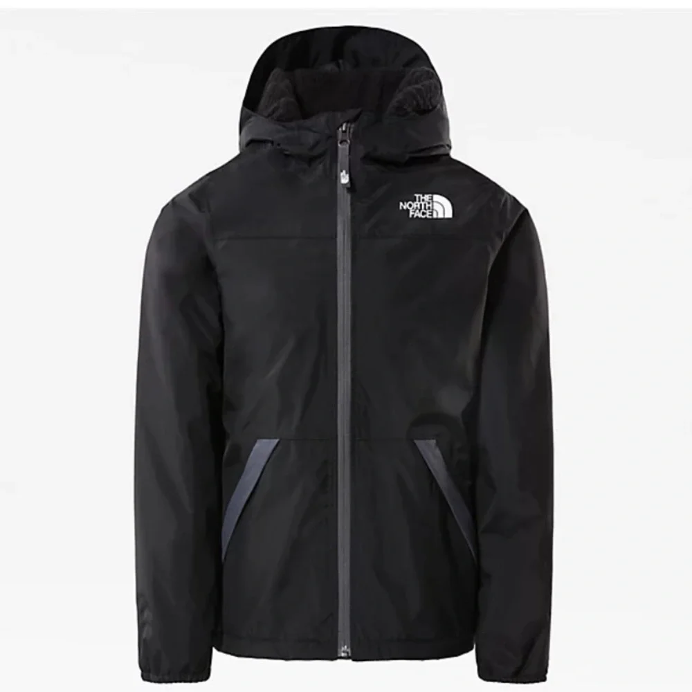 The North Face Girls Warm Storm Rain Jacket Black Size XS